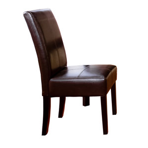 Genuine Leather Kitchen & Dining Chairs You'll Love | Wayfair